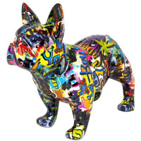 Bouledogue Français Jack| Tirelire | Graffiti