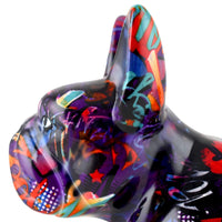 Bouledogue Français Jack| Tirelire | Graffiti